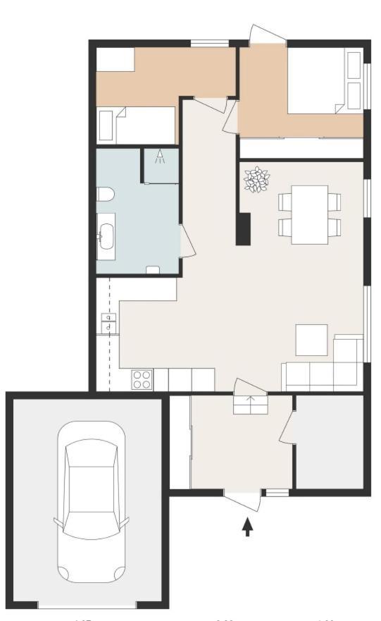 Cozy Elegant 2Bedroom Apt W/Parking And Nice View Тромсё Экстерьер фото