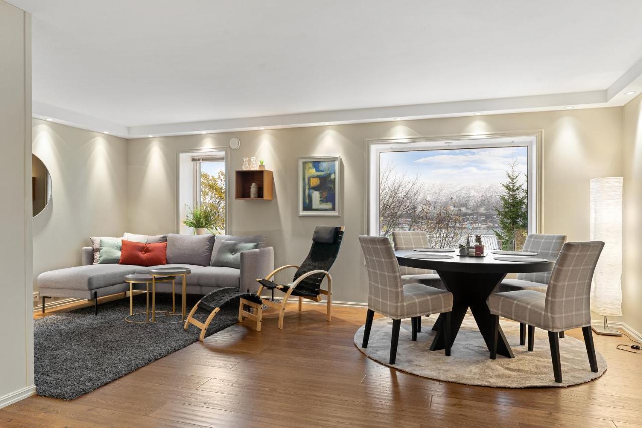 Cozy Elegant 2Bedroom Apt W/Parking And Nice View Тромсё Экстерьер фото
